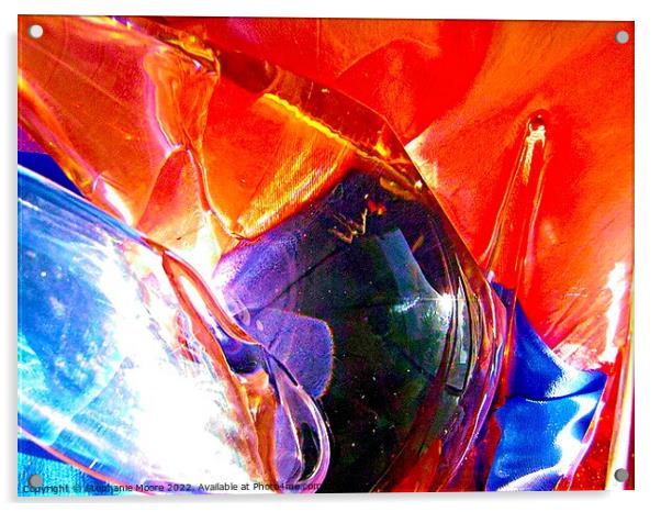 Abstract 251 Acrylic by Stephanie Moore