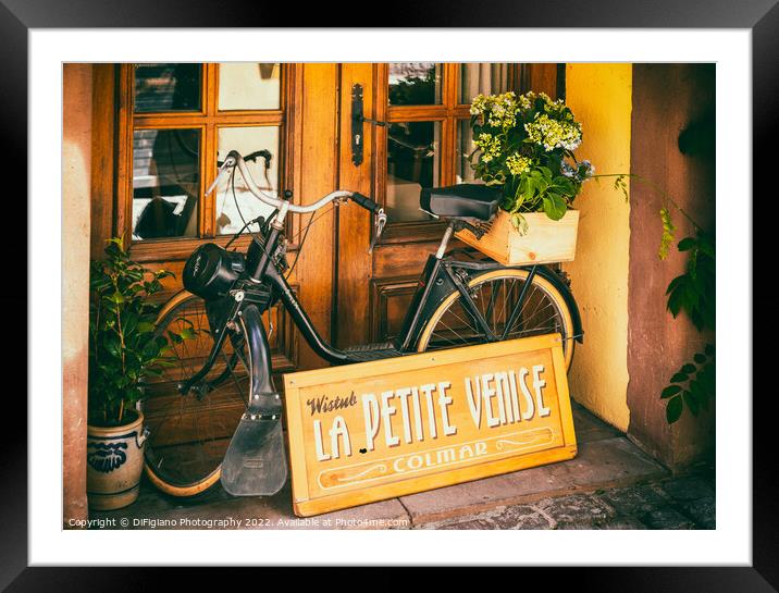 La Petite Venise Framed Mounted Print by DiFigiano Photography