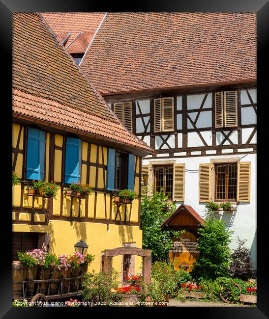 Eguisheim Half-Timbers Framed Print by DiFigiano Photography
