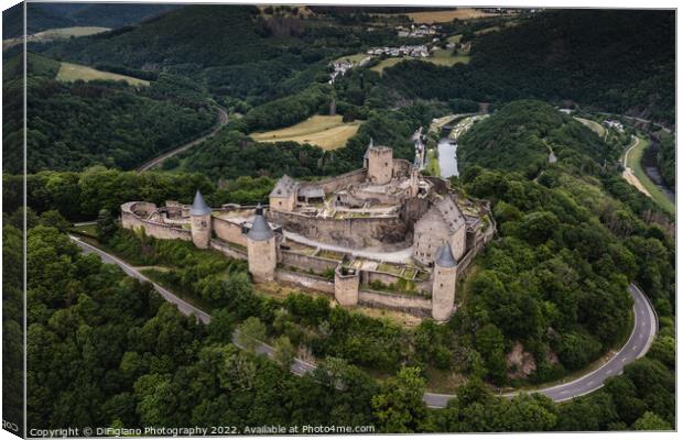 Bourscheid Castle Canvas Print by DiFigiano Photography