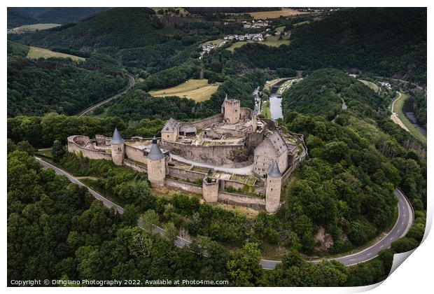 Bourscheid Castle Print by DiFigiano Photography