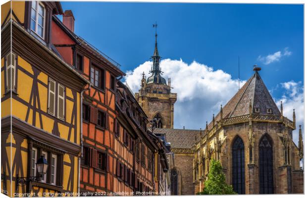 Colmar Colors Canvas Print by DiFigiano Photography