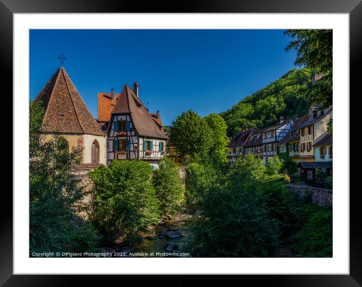 Kaysersberg Framed Mounted Print by DiFigiano Photography
