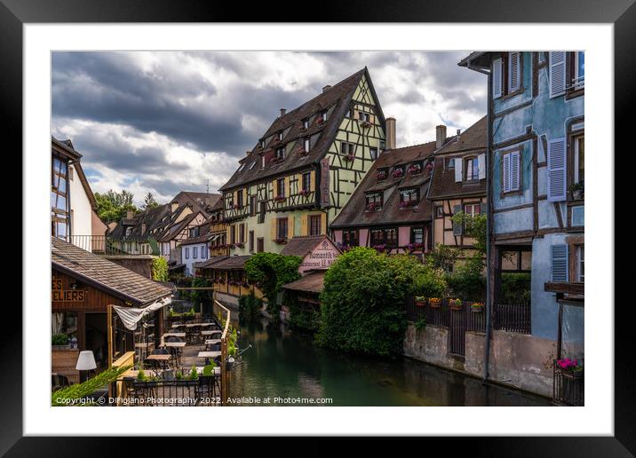Little Venice Colmar Framed Mounted Print by DiFigiano Photography