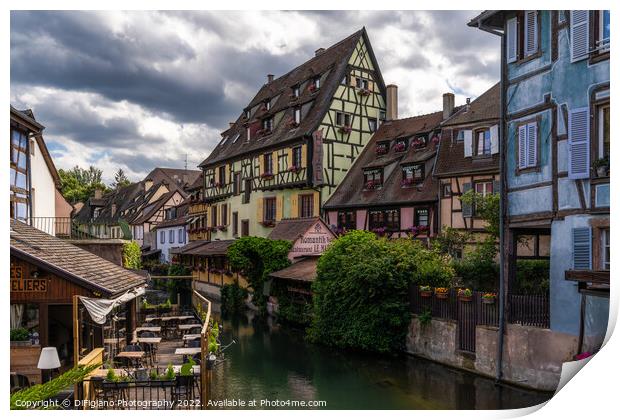 Little Venice Colmar Print by DiFigiano Photography