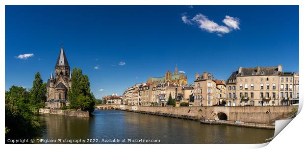 Metz Downtown Panorama Print by DiFigiano Photography