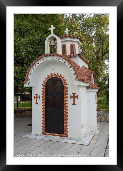 Church of St. George in Athens, Greece Framed Mounted Print by Sergio Delle Vedove