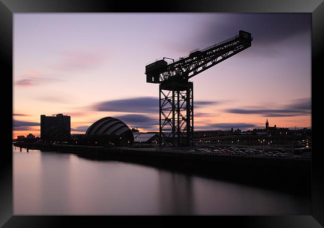 Finnieston crane Glasgow Framed Print by Grant Glendinning