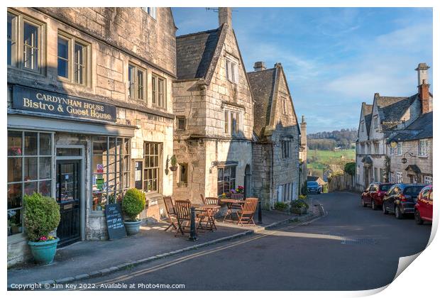 Painswick in the Spring  Print by Jim Key