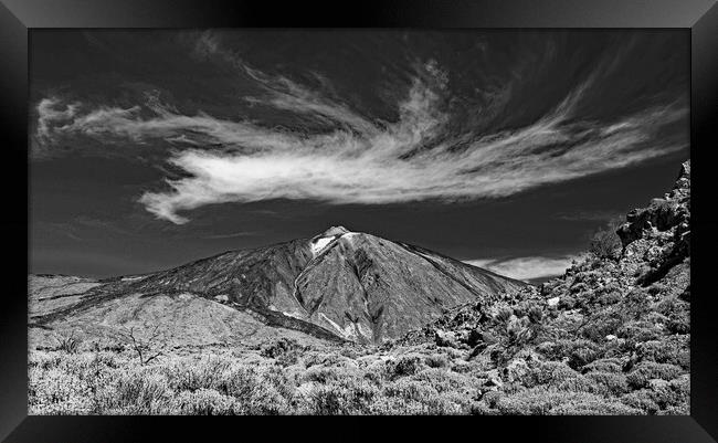 Mount Teide Framed Print by Joyce Storey