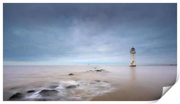 New Brighton  Lighthouse Merseyside Print by Phil Durkin DPAGB BPE4