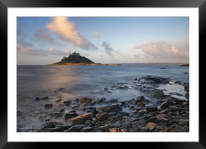 St Michael's Mount Framed Mounted Print by R K Photography