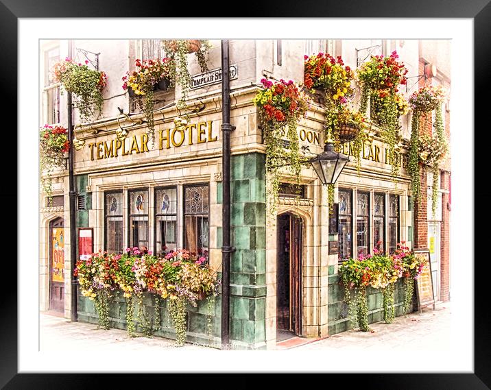Templar Hotel Leeds Framed Mounted Print by Philip Openshaw