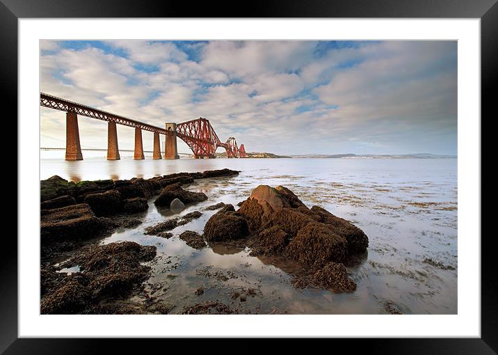 Forth railway bridge Framed Mounted Print by Grant Glendinning