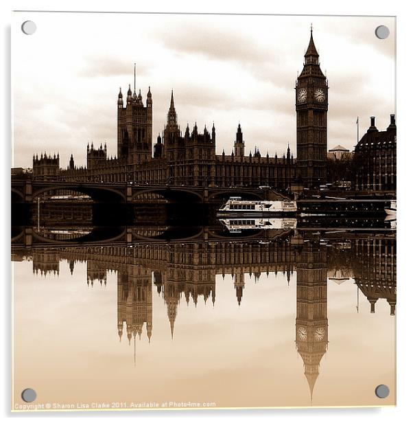 Westminster Acrylic by Sharon Lisa Clarke