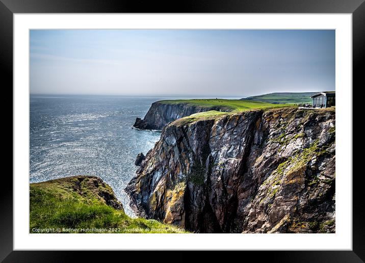 Majestic Mull of Galloway Framed Mounted Print by Rodney Hutchinson