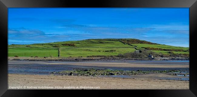 Serene Scottish Seaside Framed Print by Rodney Hutchinson