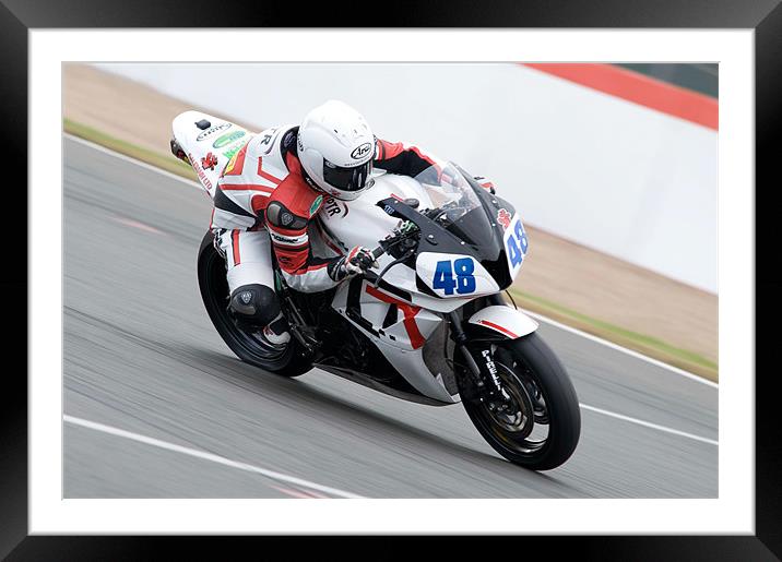 SuperSport - Silverstone 2009 Framed Mounted Print by SEAN RAMSELL