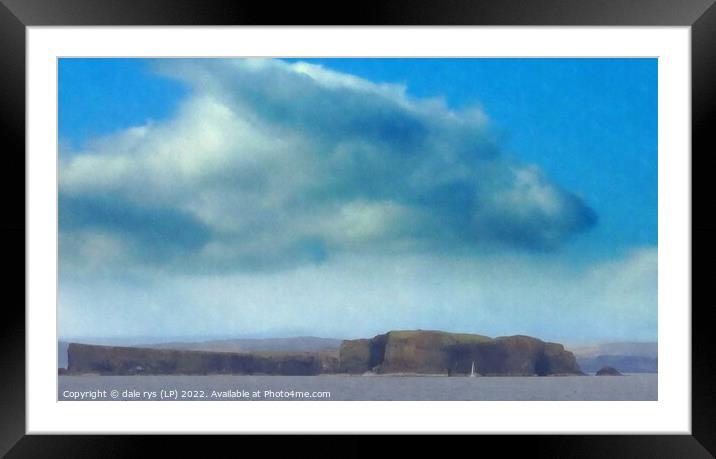isle of staffa argyll and bute Framed Mounted Print by dale rys (LP)