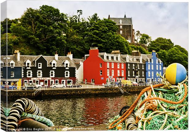 Tobermory, Isle of Mull Canvas Print by Eric Begbie