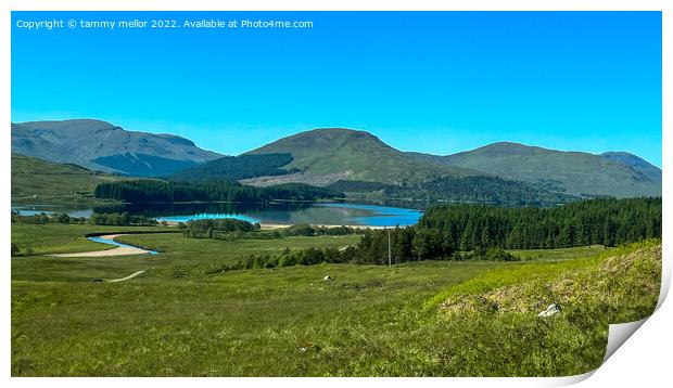 Majestic Scottish Landscape Print by tammy mellor