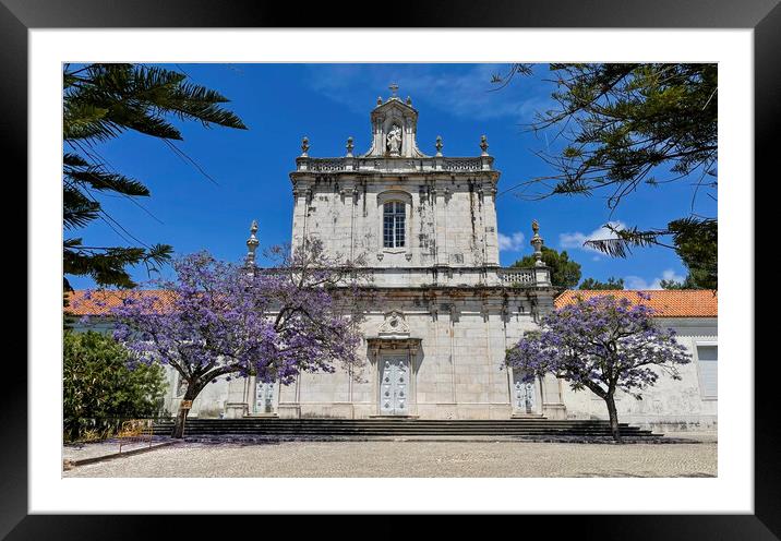 Convent of Carthusians in Caxias Framed Mounted Print by Antonio Ribeiro
