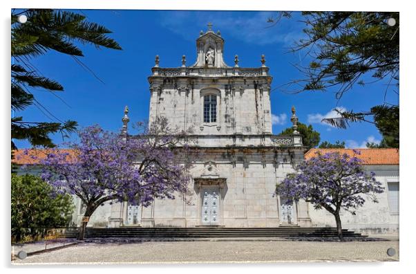 Convent of Carthusians in Caxias Acrylic by Antonio Ribeiro