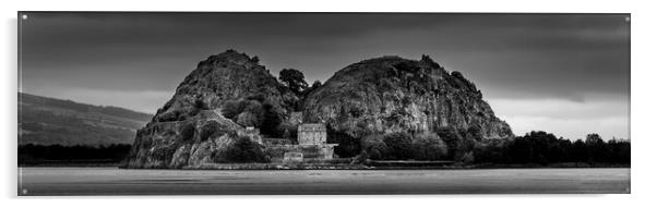 Dumbarton Castle Acrylic by overhoist 