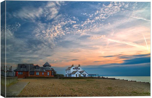 Whitstable  Canvas Print by Alison Chambers