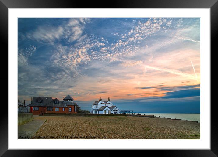Whitstable  Framed Mounted Print by Alison Chambers