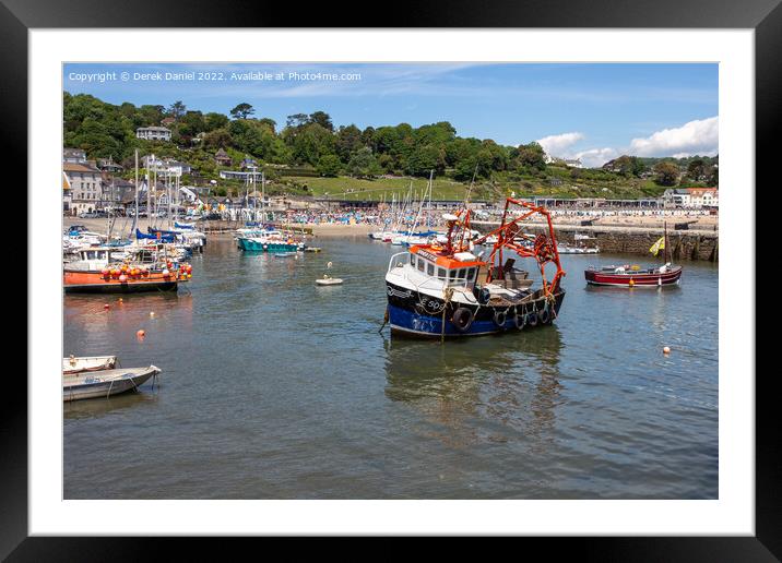 The Pearl of Dorset Framed Mounted Print by Derek Daniel