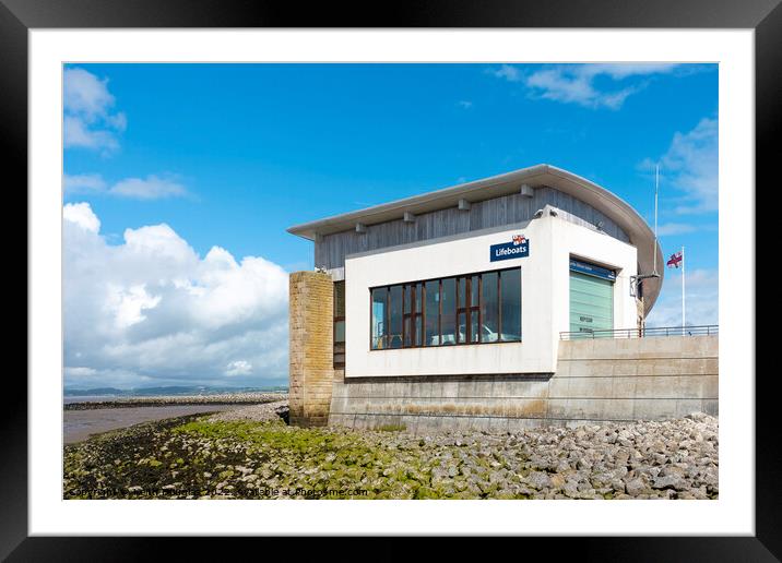 RNLI Lifeboat Station, Morecambe Framed Mounted Print by Keith Douglas