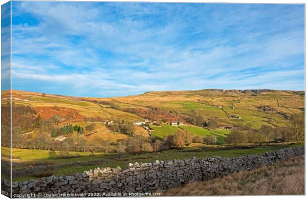 Arkengarthdale, Yorkshire Dales National Park Canvas Print by Louise Heusinkveld