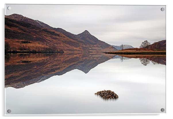 Kinlochleven Loch Reflection Acrylic by Grant Glendinning
