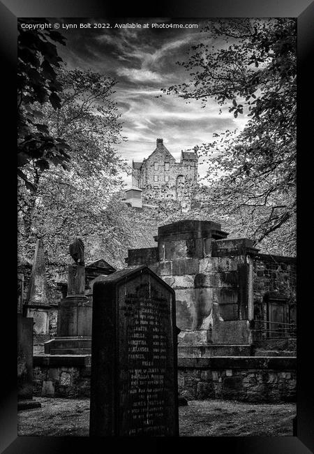Edinburgh Castle Framed Print by Lynn Bolt