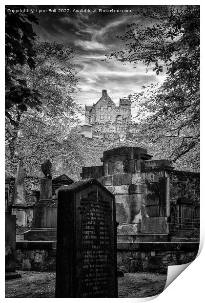 Edinburgh Castle Print by Lynn Bolt