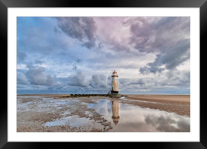 Talacre Framed Mounted Print by Charlotte Moon