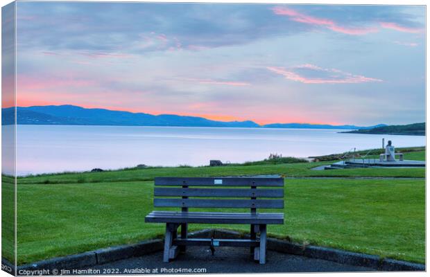 Rest and be Thankful Canvas Print by jim Hamilton