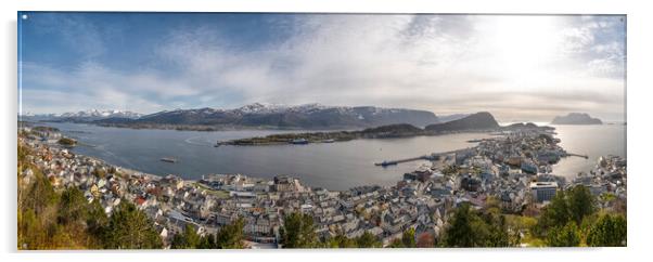 Alsound  Norway veiw Acrylic by kathy white
