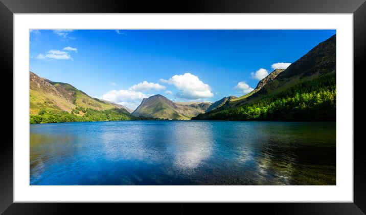 Buttermere, Cumbria, England Framed Mounted Print by Maggie McCall