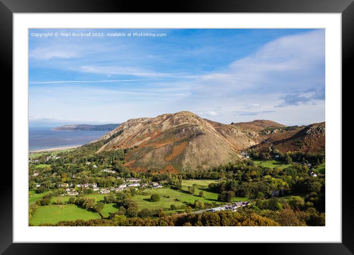 North Wales Coast Views Framed Mounted Print by Pearl Bucknall
