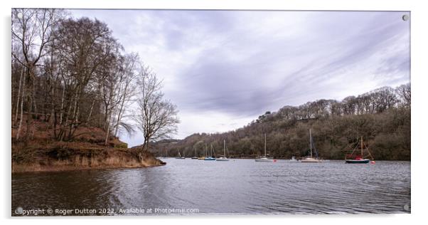 Serenity on Rudyard Lake Acrylic by Roger Dutton