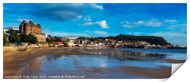 Scarborough Beach and Seafront. Print by Craig Yates