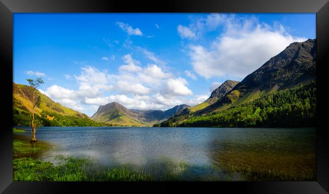 Buttermere, Cumbria, England Framed Print by Maggie McCall