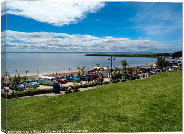 Barry Island  Canvas Print by Jane Metters