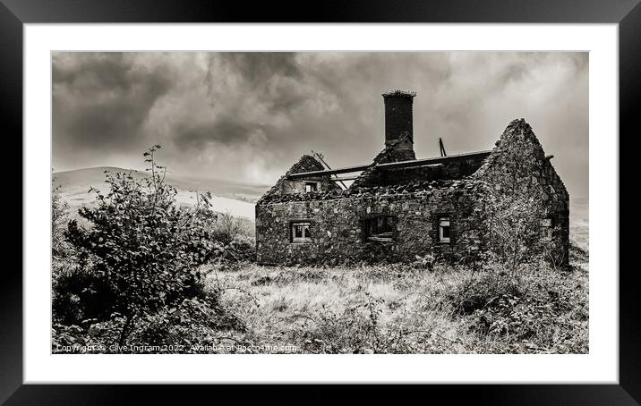 The old house Framed Mounted Print by Clive Ingram