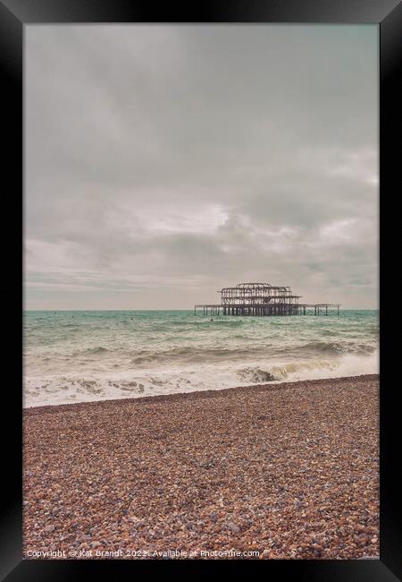 West Pier, Brighton Framed Print by KB Photo