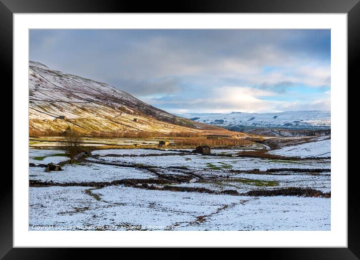 Cotterdale, Yorkshire Dales National Park, England Framed Mounted Print by Louise Heusinkveld
