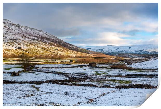 Cotterdale, Yorkshire Dales National Park, England Print by Louise Heusinkveld