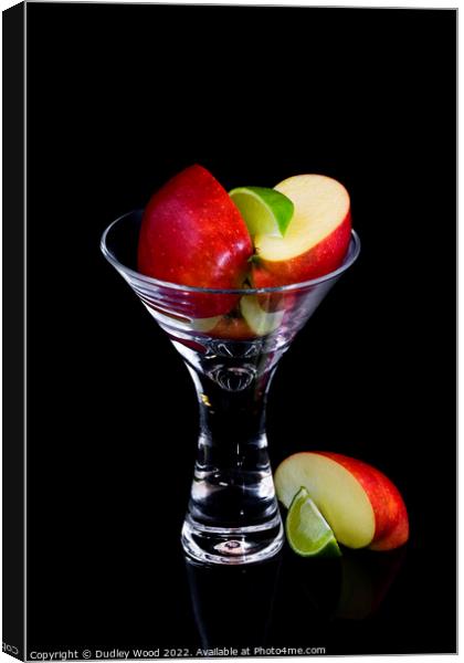 A Refreshing Glass of Vitamin C Canvas Print by Dudley Wood